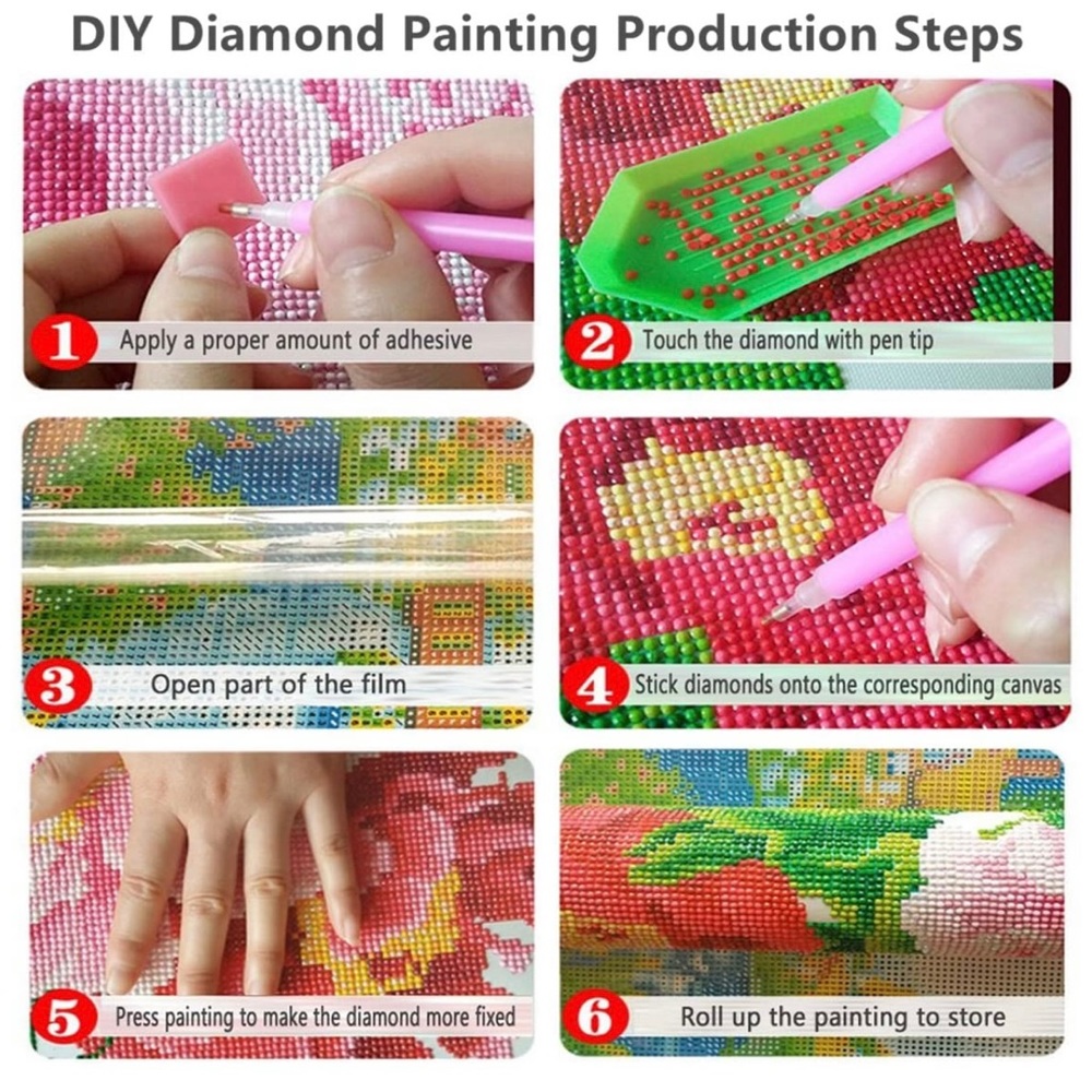 Sunflower Cow DIY 5D Full Round Drill Diamond Painting - Picture 4 of 6